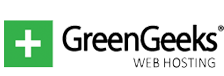 greengeeks logo top 10 web hosting companies